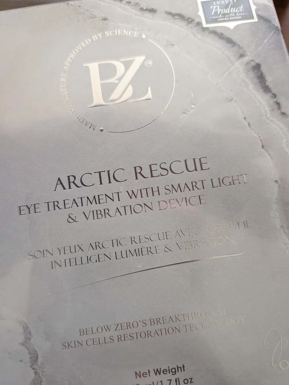 Arctic Rescue Eye Treatment with Smart Light & Vibration Device